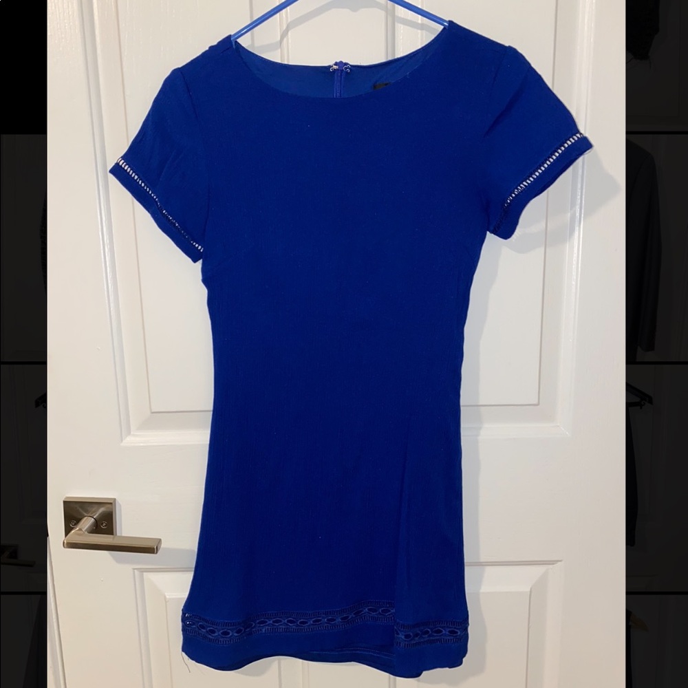 Blue dress